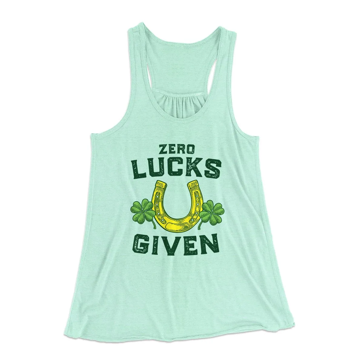 Zero Lucks Given Women's Flowey Tank Top