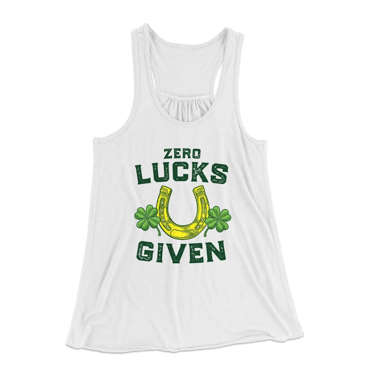 Zero Lucks Given Women's Flowey Tank Top
