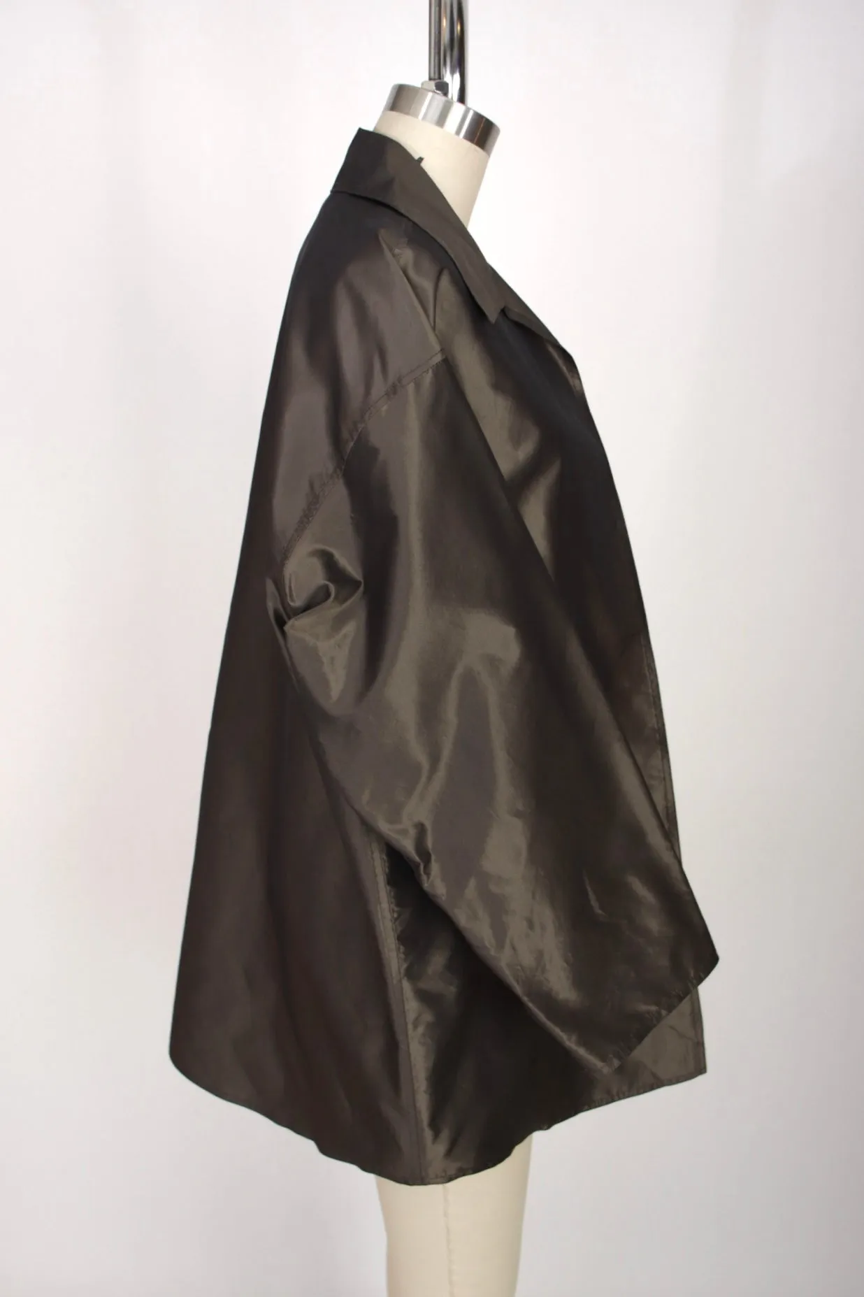 Zoran Silk Taffeta Shirt