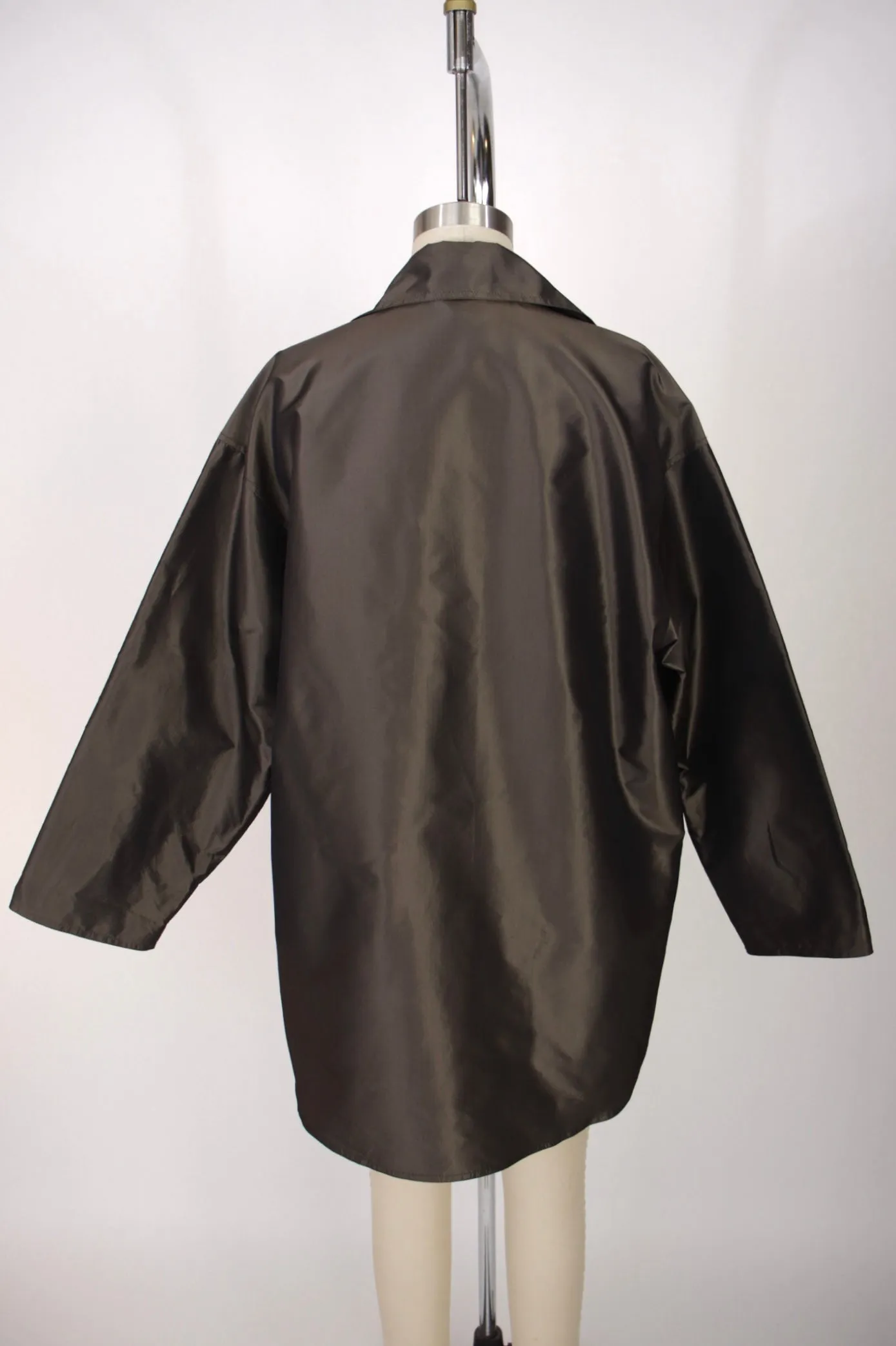Zoran Silk Taffeta Shirt